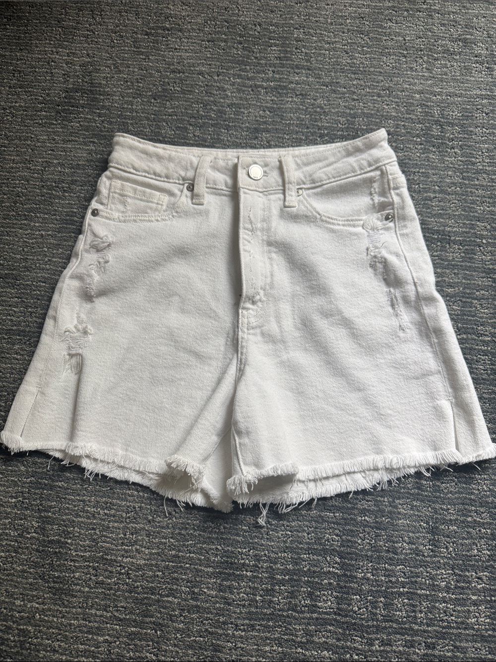 JBD Denim Shorts Women's in White Size XS